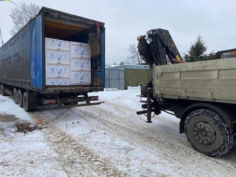 Газобетон Могилевский Газосиликат D400 600х100х250 мм фото 2