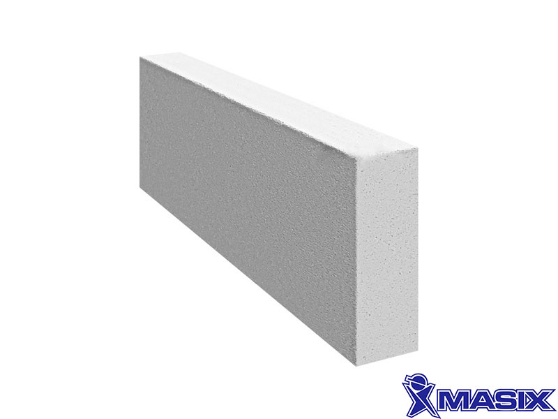 Газобетон Masix D500 625х75х250 мм фото 0