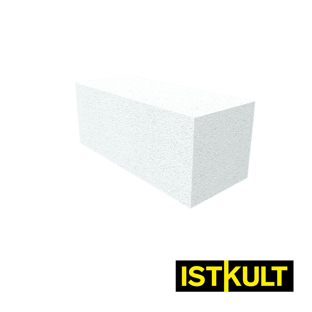 Газобетонный блок ISTKULT D700 B5,0 625х100х250 мм