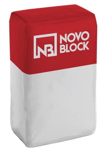 Клей для газобетонных блоков NOVOBLOCK, 25 кг фото 0